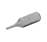 Punta estándar 1/4" y 25 mm para tornillos hexagonales de 8 mm (5 piezas/caja de plástico)