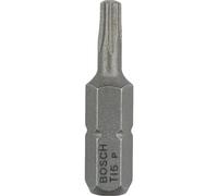 Bosch Punta de destornillador extra dura T15 25 mm Azul Pack de 3 2607001607