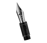 Punta flexible de repuesto de metal intercambiable para adultos, placa de cobre en inglés, práctica de escritura a mano, pluma elástica con resorte