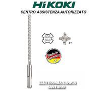 Punta Helicoidal 6 X 315 4T Con Acceso SDS PLUS HIKOKI HITACHI Para Martillo