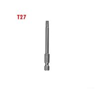 Punta magnética T40 de 75 mm para destornillador Torx para aplicaciones rápidas y sencillas con herramientas eléctricas (T27)