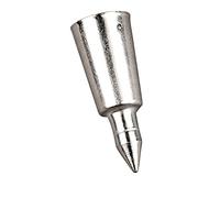 Punta metálica para bastón alpino, incluye punta-plata., plata, 22 mm