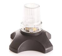Punta para bastones de paseo con base ancha de goma antideslizante y luz LED (diámetro ∅ 19 mm)