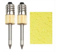 Punta para cautín con esponja E10, interfaz para soldadura, tipo B