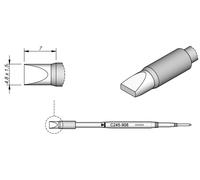 Punta para herramienta manual T245-PA (48 x 15 mm) - JBC
