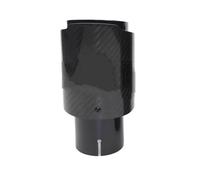 Punta Silenciador 1 Uds. Silenciador De Tubo De Escape De Acero Inoxidable Brillante Para Terminales De Escape De Carbono Universales Garganta Cola(70mm-114mm)