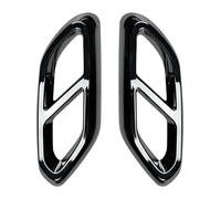 Punta Silenciador Embellecedor Cubierta Del Tubo Escape Silenciador Garganta Para Benz GLC Clase X254 W254 GLC260 GLC300 2023-2024(Negro)