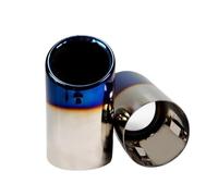 Punta Silenciador Para Q5 Para A4 A4L Colas Escape | Para A3 Para VW CC Para Tiguan Cromado Punta Silenciador Escape Coche Acero Inoxidable