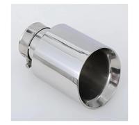Punta Silenciador Punta De Escape Universal Para Coche, Tubo De Escape De Acero Inoxidable, 1 Pieza Garganta Cola(54MM IN 101MM OUT)
