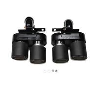 Punta Silenciador Tubo Escape 1 Par De Silenciadores Para A6 A7 C8 2019 2020 Y 2021 Cuatro Salidas Boquillas De Fibra De Carbono Brillante Para Tubo De Escape S6 Y S7(Carbon Fiber C)