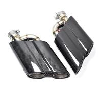 Punta Silenciador Tubo Escape Silenciador De Tubo De Escape De Carbono Para Benz Clase G W463 W464 G63 G500 Años 2002 A 2016 LED Con Punta Escape Tipo Cohete