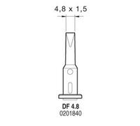 0201840 PUNTA SOLDADOR GAS SG1070 DF-4.8mm