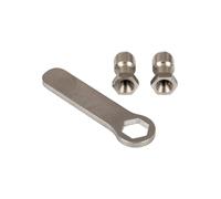 Punta stondata di ricambio per speroni Arena Aluplus 2.0 con chiave Acavallo