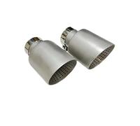 Punta Tubo Escape Para VW Para GTI MK7 Para Golf7 1 Uds. De Punta Escape Coche Acero Inoxidable Mate Boquilla Tubo 60MM 63mm Silenciador(63mm-114mm)