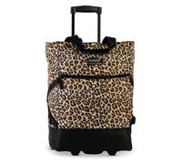 Punta Wheel Carrito de la compra 50 cm marrón