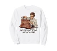 Puntada a Puntada Cuero Artesanal Exclusivo Sudadera