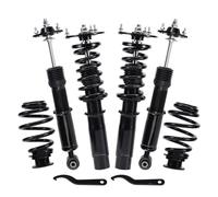 Puntal Amortiguador Para E46 318i 323Ci 328Ci 328i 323i 328is 323is Puntales Coilovers Delanteros Y Traseros Amortiguador Altura Ajustable Delantero Trasero Amortiguadores