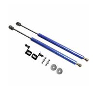 Puntal de capó para Skoda Kamiq NW4 2019-2024, soporte de elevación, amortiguador, pistón, resorte de gas, barra de amortiguación, amortiguador de gas (fibra de carbono naranja) (fibra de carbono