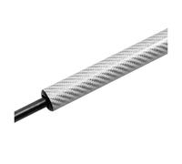 Puntal Elevación Capó Puntal Capó Delantero Para Peugeot Para 308 I Para T7 2008-2013 Varilla Soporte Elevación Amortiguador Hidráulico(Carbon Fiber Silver)