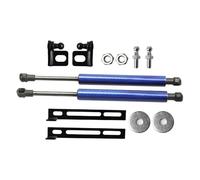 Puntal Gas Para Kia Para Ceed Para Cee'd II JD 2012-2018 2x Capó Delantero Modificado Puntales Gas Soporte Elevación Fibra Carbono Amortiguador Muelle Neumático Capó Motor(Blue carbon fiber)