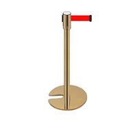 Puntal, puntales de control de multitudes de servicio pesado Soportes de barrera de cinturón retráctil y divisores de línea Cinturón de aislamiento en forma de U Cinturón telescópico Barandilla de col