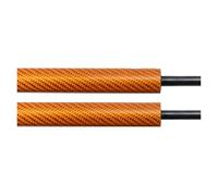 Puntales De Gasolina Limpiaparabrisas Trasero Con Resorte Para Hyundai Para Veloster 1.ª Generación FS Hatchback 2011-2018. Amortiguadores Gas Amortiguadores Maletero(Orange carbon fiber)