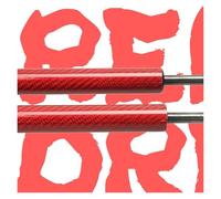 Puntales Gas Ammortizzatore A Molla A Gas Per Cofano Anteriore Modificato Per CR-X Del Sol 1992-1998 Supporto Sollevamento Montante A Gas Amortiguadores Capó(Red Carbon Fiber)