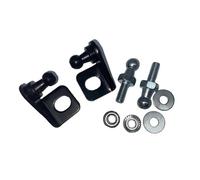 Puntales Gas Conector De Soportes De Montaje De Perno De Bola De Coche Universal De 10mm para Resortes De Gas Soporte De Elevación Choque 2 Uds. Amortiguador Gas(A)