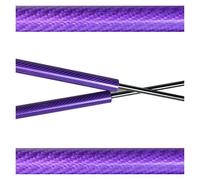 Puntales Gas Kit Amortiguador Capó Delantero Soporte Elevación Resorte Pistón Varilla Apoyo Puntales Capó Para MG4 EV 2022-2025 MG 4 Para Mulan Amortiguadores Capó(Purple carbon fiber)