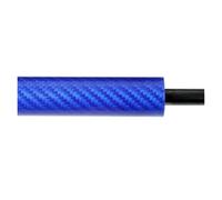 Puntales Gas Maletero Trasero 1Pieza Soporte Elevación Puerta Trasera Para Chevrolet Para Jimny Para JB23/JB33/JB43/JB53 3rd Para Wagon varilla hidráulica(Blue carbon fiber)