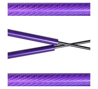 Puntales Maletero Automóvil Para Citroen Para DS5 2011-2018 Hatchback Arranque Maletero Soporte Amortiguador Puerta Trasera Auto Puntales Con Resorte(Purple carbon fiber)