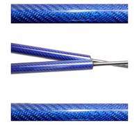 Puntales Maletero Automóvil Para Citroen Para DS5 2011-2018 Hatchback Arranque Maletero Soporte Amortiguador Puerta Trasera Auto Puntales Con Resorte(Blue carbon fiber)