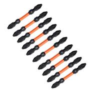 Puntas cruzadas de doble cabeza hechas a mano con acabado de fosfato negro para proteger el óxido y un rendimiento estable, juego de destornilladores portátiles