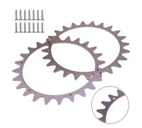 Puntas de acero inoxidable de alta calidad, mejoran la tracción, aspecto perfecto, adecuadas para tracción Worx SM, fácil instalación