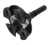 Puntas de Bastón Antideslizantes para Senderismo, Negro | Accesorio para Bastón de Caminar y Trekking, Plástico Aleación de Aluminio, Uso en Hiking y Trekking