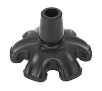 Puntas de bastón para Caminar, Punta de bastón autoestable Puntas de bastón de Goma Resistentes con 6 pies de Apoyo Tacos Muletas para Ancianos Accesorios para Bastones Plegables para Caminar