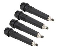 Puntas de Bastones de Trekking para Punta Al Aire 4 Piezas Varilla de Repuesto Portátil Alpenstock Bastones de Trekking para Senderismo Caminar Treking