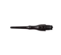 Puntas de dardos Softspitze "Winner" 2BA Rosca, Lata, 1000 Piezas, Negro