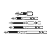 Puntas De Destornillador Antideslizantes K5, Cabeza Phillips Magnética Fuerte S2 5A, Puntas De Alta Dureza, Accesorios De Taladro Multiusos, Kit De Herramientas Portátil, Suministros Resistentes Al De