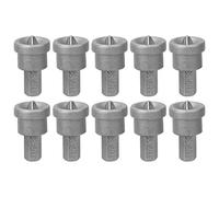 Puntas de destornillador magnético PH2 con límite de profundidad, juego de 10 piezas para control de profundidad de tornillo de placa de yeso/4 vástago hexagonal, taladro