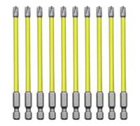 Puntas De Destornillador Phillips - Juego De Brocas De Impacto De Seguridad De 10 Piezas | Herramientas Manuales Accesorios De Taladro Para Proyectos De Bricolaje Trabajo Profesional Antidesliz