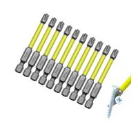 Puntas De Destornillador Phillips - Juego De Brocas De Impacto De Seguridad De 10 Piezas | Herramientas Manuales Accesorios De Taladro Para Proyectos De Bricolaje Trabajo Profesional Puntas Antidesliz