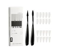 Puntas de esponja sintética reutilizables, amplia compatibilidad, diseño de material ABS para accesorios de boceto profesional, esponja artificial, cabezal de recarga