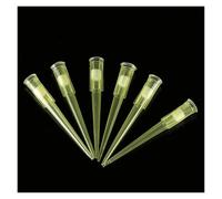 Puntas de filtro for pipetas de plástico PP de 200 ul con núcleo de for dispensadores, 1000 unidades por bolsa. Puntas universales con filtro. para laboratorios