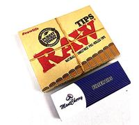Puntas de la marca MONTCHERRY & RAW naturales sin refinar - 3 paquetes (21 puntas cada uno) Combo de Trendz