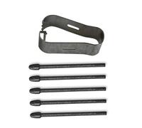 Puntas de lápiz capacitivo de fibra de poliéster para WacomOne DTC133 CTC4110 CTC6110 DTC121 DTC134 Stylus Pen Tablet Pen Pluma de fibra de poliéster