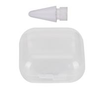Puntas de lápiz de acero inoxidable mejoradas, puntas de lápiz realistas para Apple Pencil USB-C, 1.ª y 2.ª generación, paquete de 100, silicona