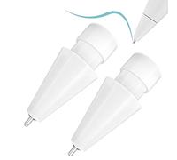 Puntas de lápiz mejoradas para Apple iPad Pro de 2ª generación, 0,78 mm, sin Desgaste, Punta Fina, Control preciso, Puntas más largas, Material de Alta Resistencia - Blanco