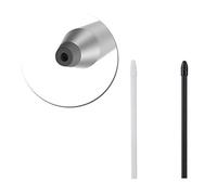 Puntas de lápiz, relleno de lápiz óptico conveniente, mano de obra fina, práctico, excelente rendimiento para tabletas de ordenador (BLACK)