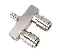 Puntas de lavado a presión con boquillas de pulverización para lavadora a presión de 1/4 pulgadas, conector rápido, puntas de boquilla doble, boquilla doble